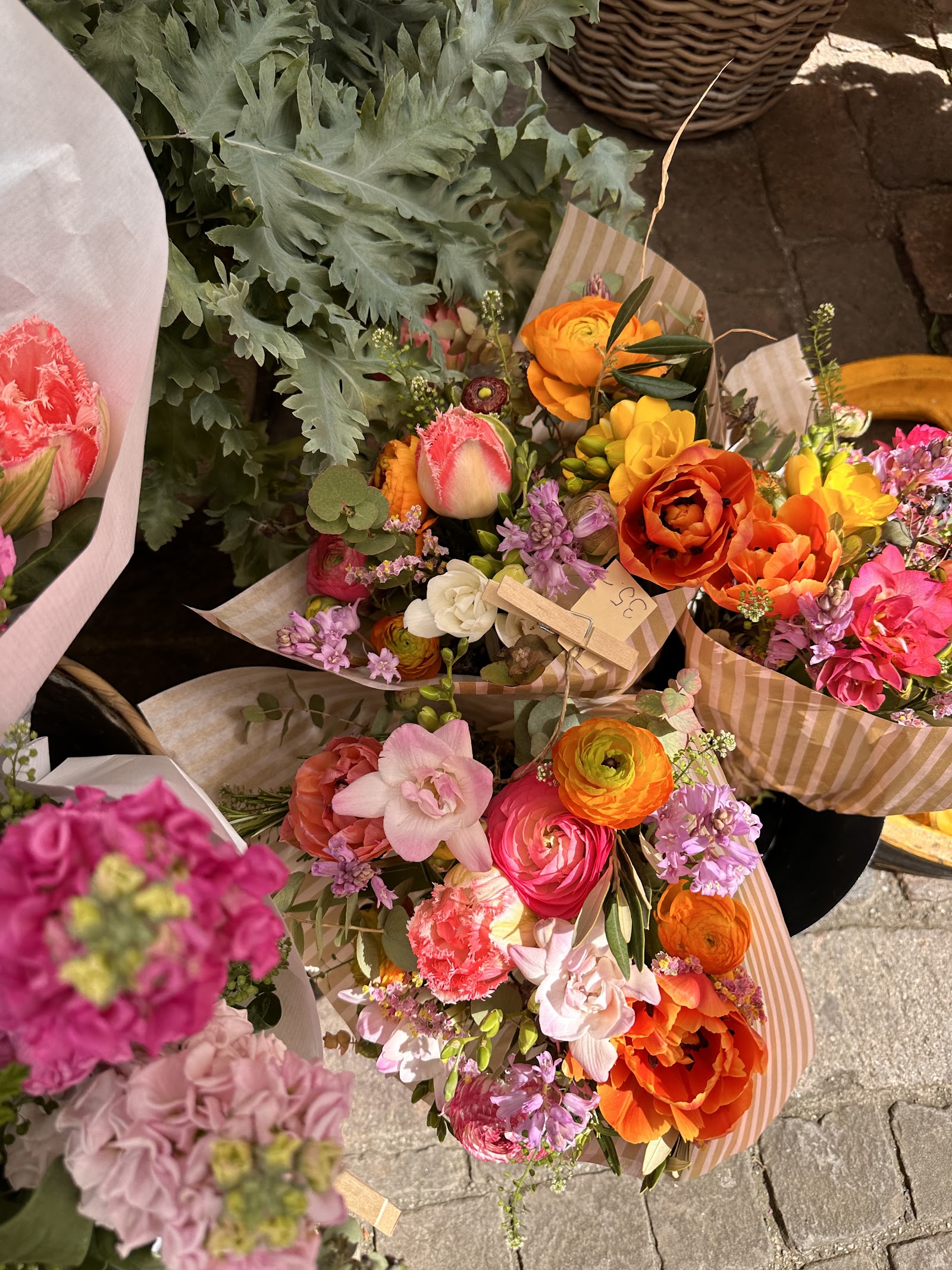 S&eacute;lection de fleurs fra&icirc;ches &agrave; la tige